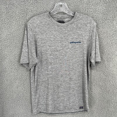 Patagonia Shirt Mens XS Quick Dry Gray Stretch Active Capilene Polyester NEW