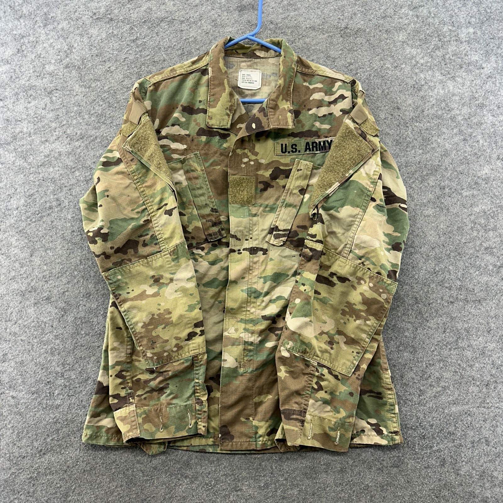 US Army Coat Small Regular Woodland Camo BDU Uniform