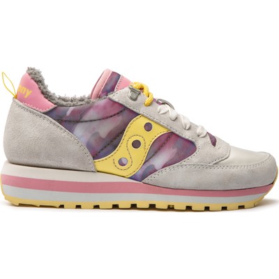 

Saucony Women Jazz Triple Retro Mountain White | Розовый | Желтые туфли 5,5 м, White | pink | yellow