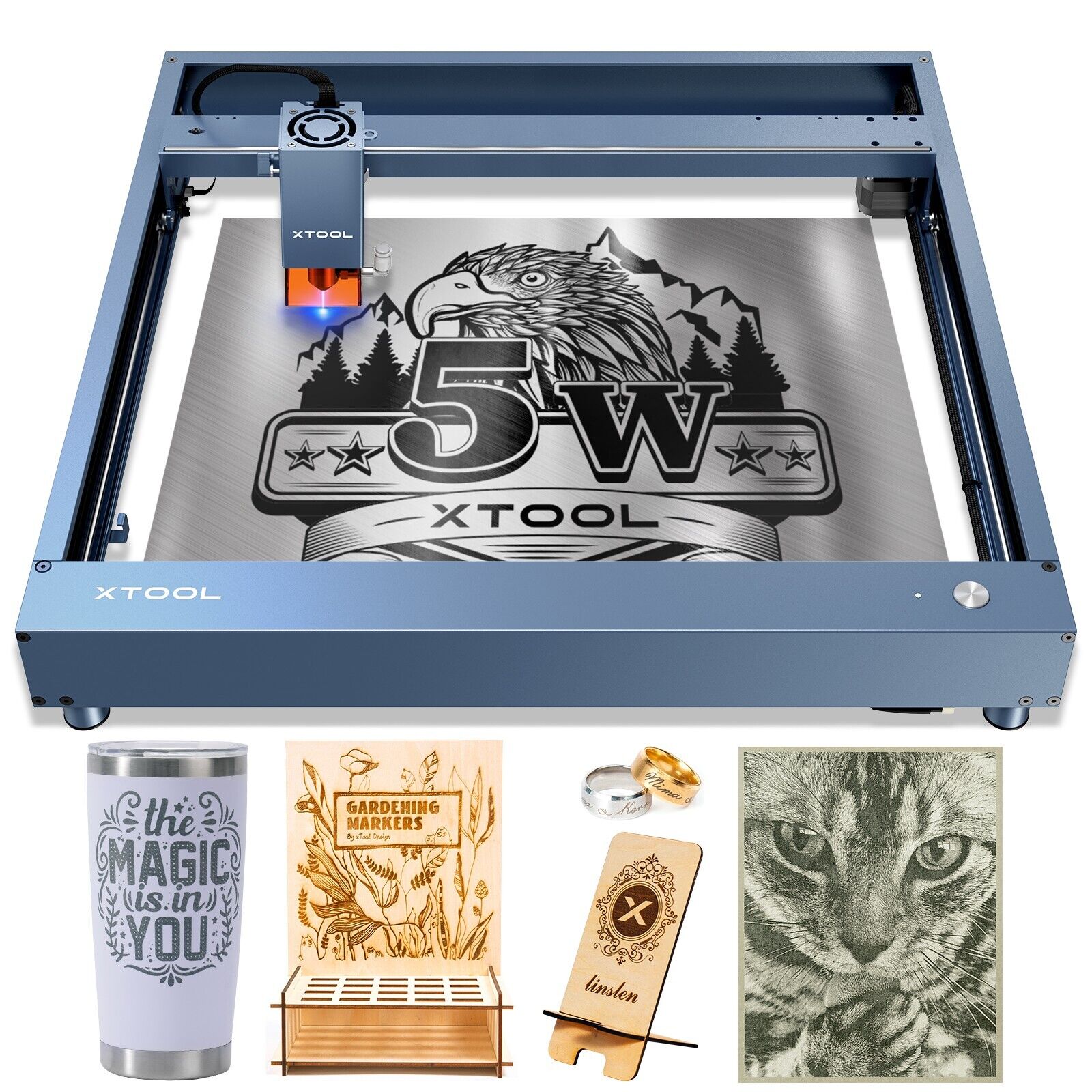 xTool D1 Pro 5W Laser Engraver, 36W Higher Accuracy Laser xTool D1 Pro 5W Laser Engraver, 36W Higher Accuracy Laser