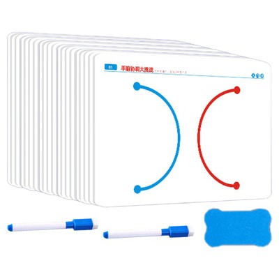 1 Set Brain Training Card Brain Training Memory Card Game Hand-Brain Consistent