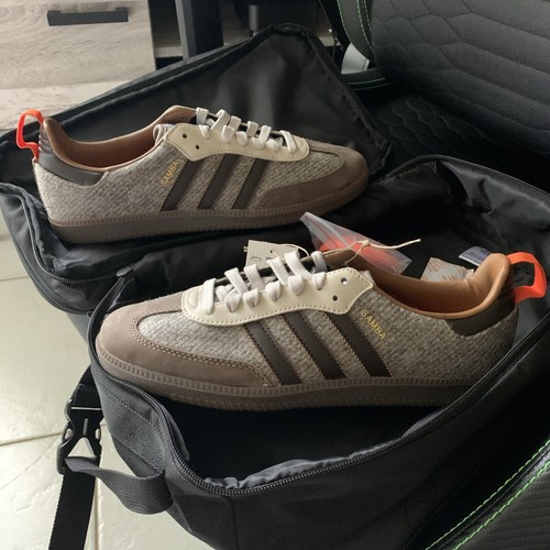 adidas Samba サンバ　Fox Tweed \"Dark Brown\" adidas samba fox simple dark brown H04941 info | Hypebeast