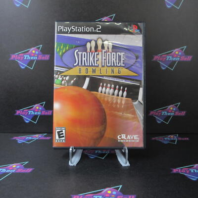 Strike Force Bowling PS2 PlayStation 2 - Complete CIB