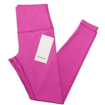 New Lululemon Size 10 Align High Rise Pant 28'' PPKT Pink Leggings Athletic