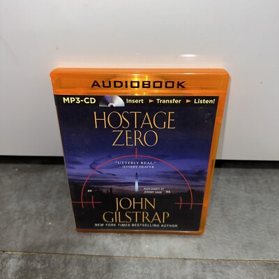 Brand New Hostage Zero A Jonathan Grave Thriller John Gilstrap MP3 CD Audiobook 