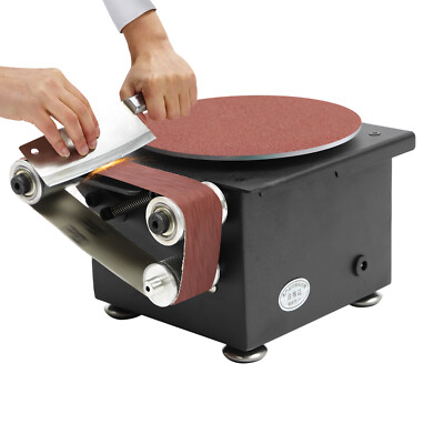 6inch Electric Disc Sander Machine Edge Sharpener Mini Bench Polisher Tools Kits
