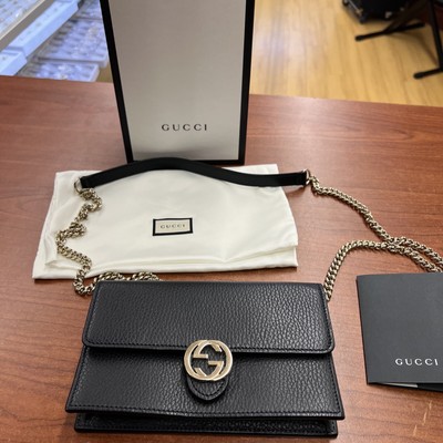 Gucci dollar calfskin hotsell