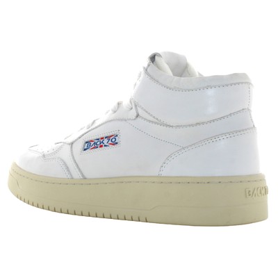 Pre-owned Back 70 A22us Men's High Sneakers  V10l-5-f-v1 108002-000159 In White