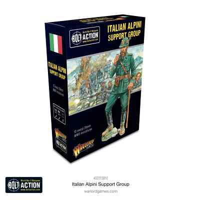 Bolt Action Italian Alpini Support Group NIB