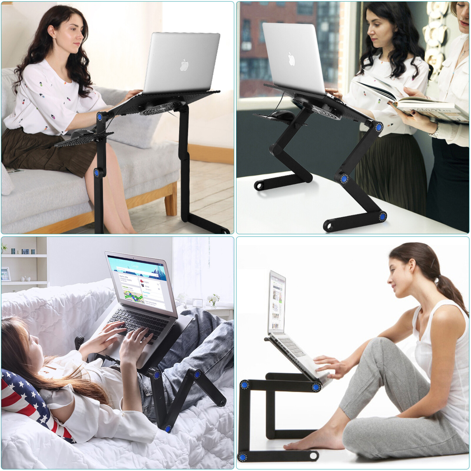 360° Adjustable Portable Laptop Lazy Lap Stand Sofa Lazy PC Notebook