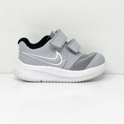 

Nike Boys Star Runner 2 AT1803-005 Серые кроссовки для бега, размер 4C, Серый, Star Runner 2