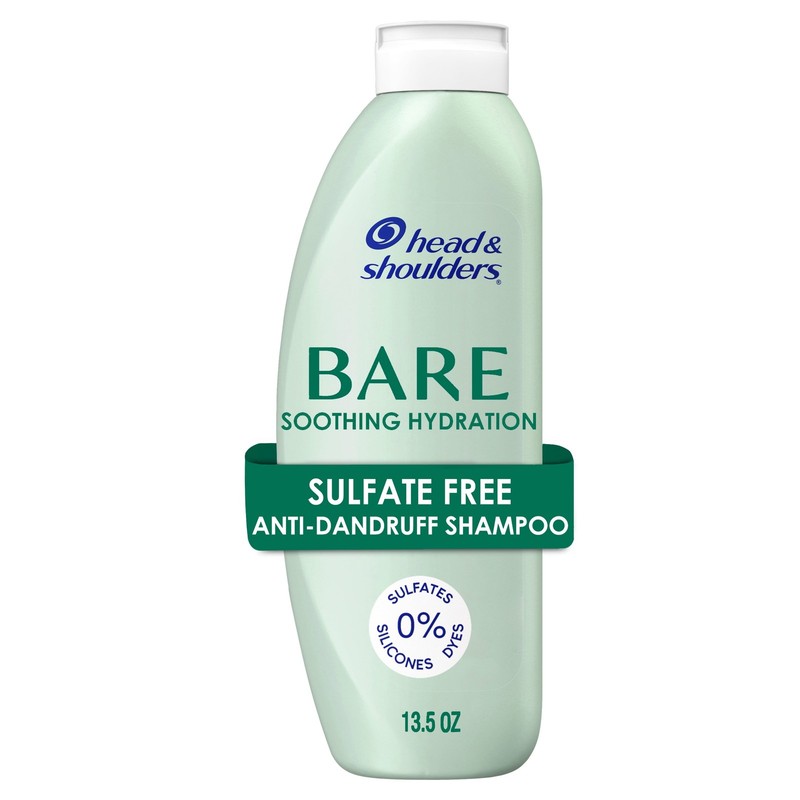 Head and Shoulders BARE Soothing Hydration Dandruff Shampoo, 13.5 Oz