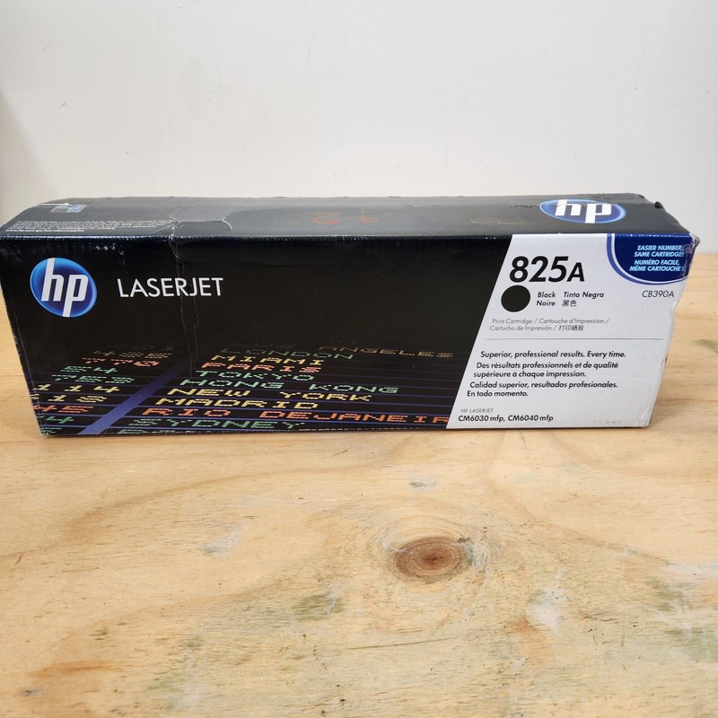 Original Hp 825a Cb390a Black Toner Cartridge Laserjet Cm6030 Mfp Cm6030f Mf New