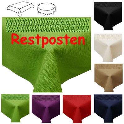 RESTPOSTEN Wetterfest d-c-table Tischdecke Anti Rutsch Gartentischdecke OUTDOOR