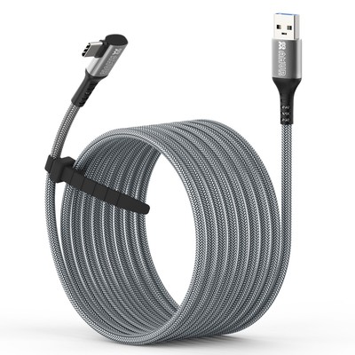 Für Quest 2/Pico Neo2/Neo3 5M Netzkabel USB 3.0 Gen 1 Kabel Typ A auf C Adapter