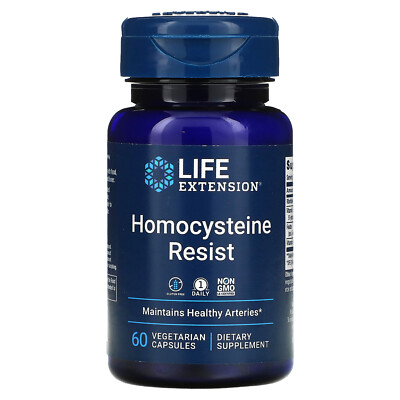 Homocysteine Resist, 60 вегетарианских капсул