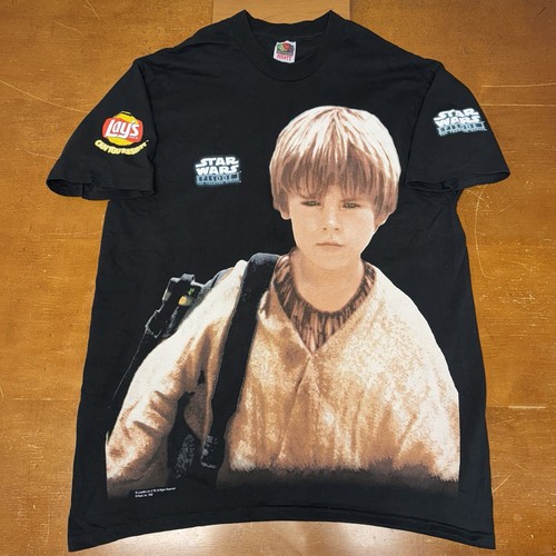 VINTAGE Star Wars Shirt Mens XL The Phantom Menace Anakin