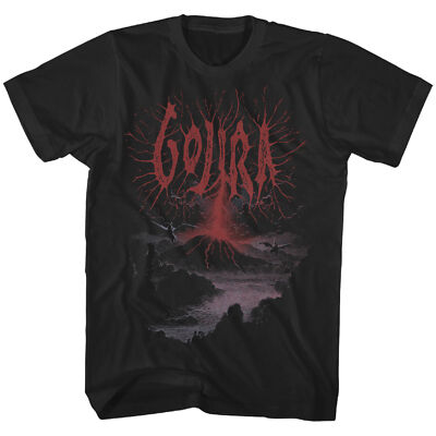 Authentic Gojira Men's Volcano T-Shirt S-3XL NEW