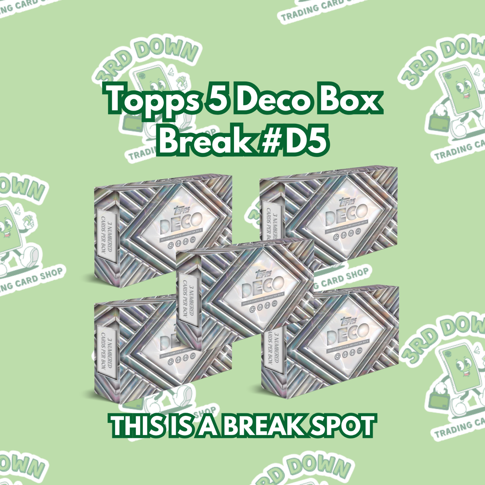 Cole Palmer - TOPPS UCC DECO  5  BOX BREAK  #J3926 #D5