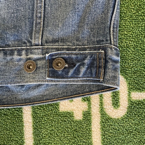 Pre-owned Levi's Made & Crafted Boyfriend Trucker Japanese Denim Jacket Women's Sz M $248 In Bottle Blue