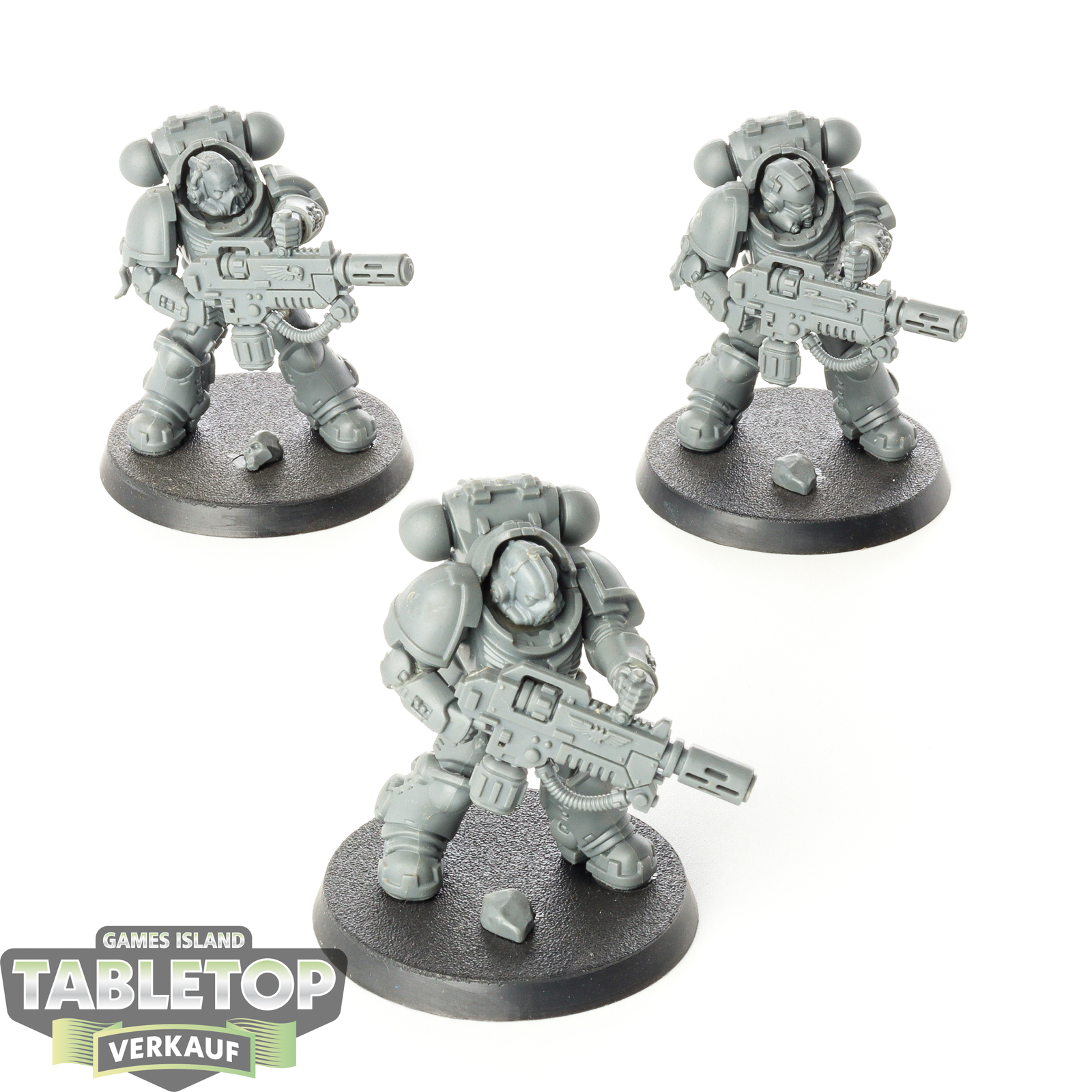 Blood Angels - 3 x Primaris Eradicators - unbemalt