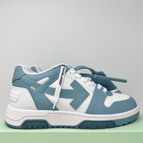 スニーカー Out Of Office Sneakers - OFF WHITE - Leather - Blue White/Light Blue Out Of Office in BLUE for Men | Off-White™