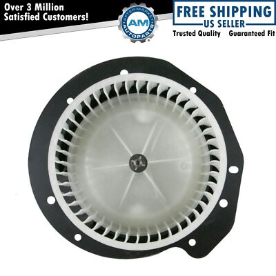 A/C Heater Blower Motor w/ Fan Cage for Bronco F150 F250 F350 F450 Pickup Truck