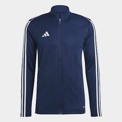 adidas navy blue vintage zip up hoodie size xl xxl 185435394034