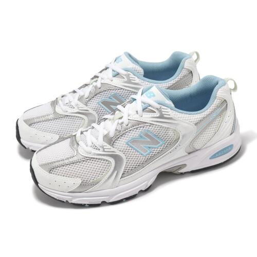 New Balance 530 White Chrome Blue Men Unisex Sneakers