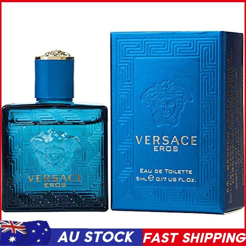 New Box Cologne For Him! Versaces Eros Men Edp Spray 3.4 Oz 100ml