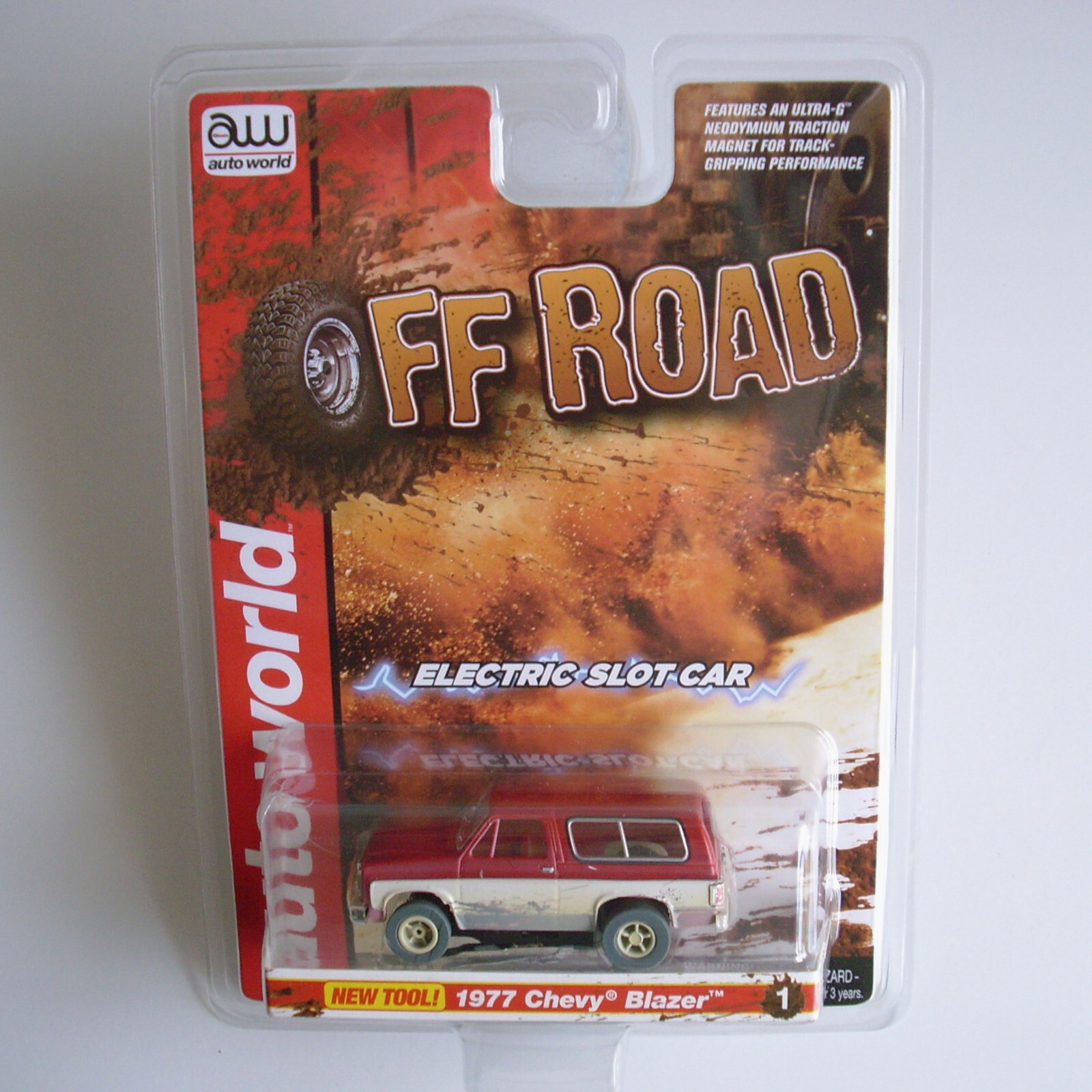 Auto World Xtraction☆77シボレーブレザー☆HOスロットカー Auto World Xtraction 1977 Chevrolet Blazer Combo HO Slot Car