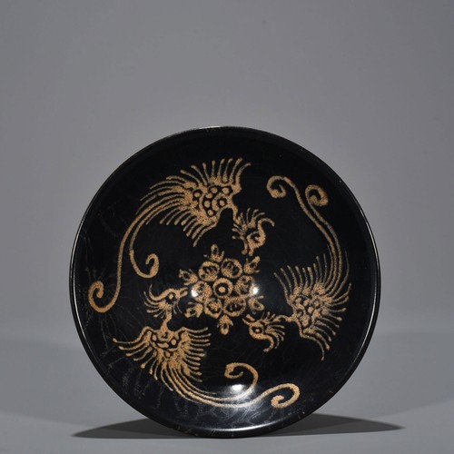 Bonhams : A fine and very rare Jizhou resist-decorated