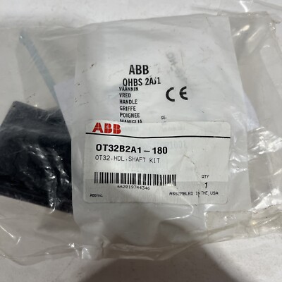 ABB OHBS2AJ Black Selector Handle For Disconnect Switch 1SCA105213R1001 NIB