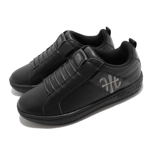 

Мужские повседневные туфли без шнурков Royal Elastics Icon 2.0 Black Grey 06521-998, Черный, Icon 2.0
