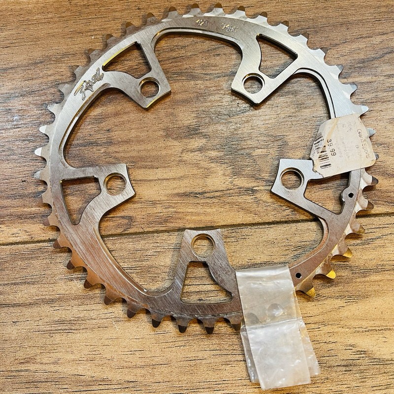 NOS Real Design 42T 94 BCD 5 Bolt MTB Outer Chainring | eBay