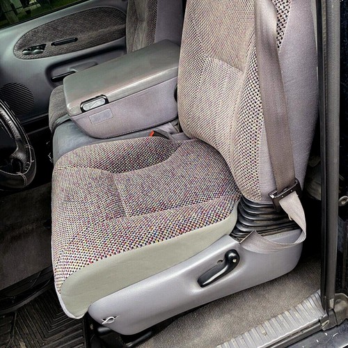 For 1998-2002 Dodge Ram 1500 2500 3500 SLT Driver Bottom Fabric Cloth Seat Cover