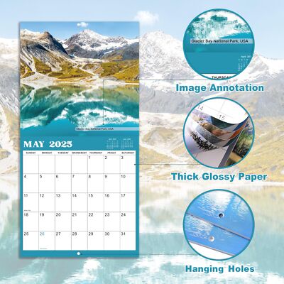2025 Wall Calendar - 2025 National Parks Wall Calendar, JAN 2025 - DEC 2025, ...