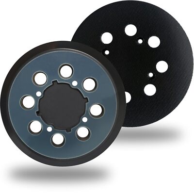 2Pack 5Inch  Hole Hook and Loop Replacement Sanding Backing Pad Sander Pad for 5