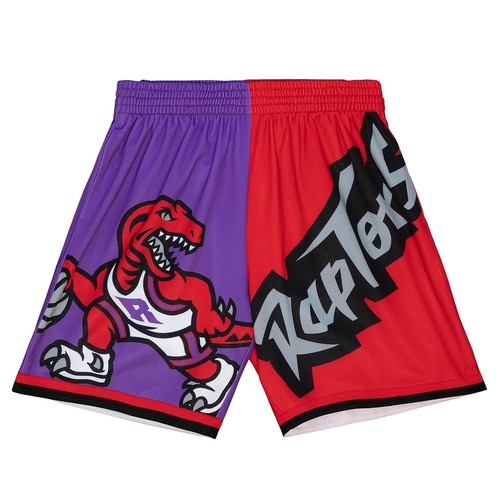 

МОДНЫЕ ШОРТЫ NBA MITCHELL - NESS BIG FACE 5.0 TORONTO RAPTORS, Purple/red