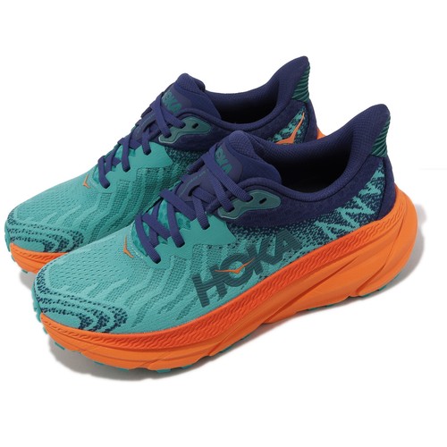 

Женские кроссовки Hoka Challenger ATR 7 D Wide Blue Orange All Terrain Running 1134500-CVOR, Синий, Challenger Atr 7 D Wide
