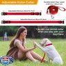 Prong Training Collar With Nylon Cover Comfort Tips and Quick Release Snap Buckle, Classic Collar and Leash for Small Medium Large Dogs