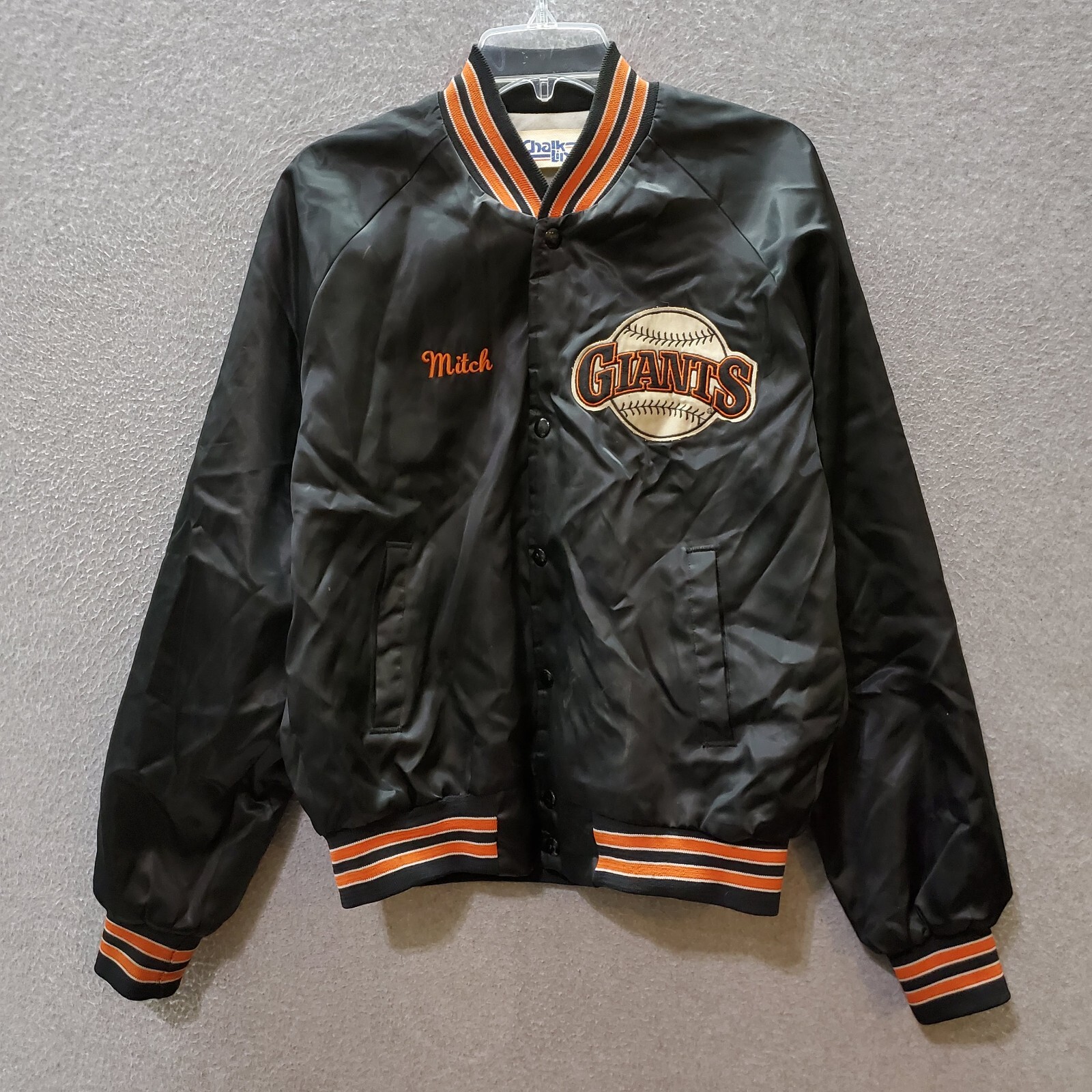 VINTAGE San Francisco Giants Women Jacket Large Chalk Line VINTAGE San Francisco Giants Women Jacket Large Chalk Line