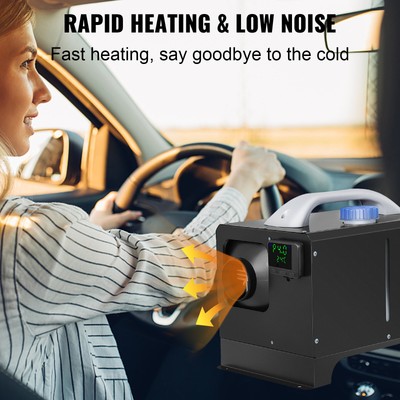 VEVOR Diesel Air Heater Parking Heater 8KW Truck Heater w/ LCD Remote Control