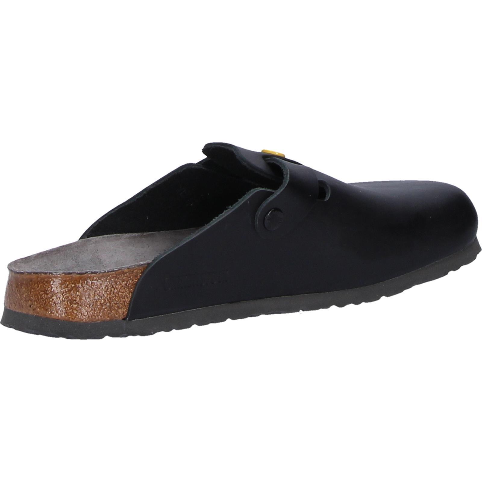 BIRKENSTOCK BIRKENSTOCK BOSTON PANTOLETTE ESD SCHWARZ HERREN GR. 45