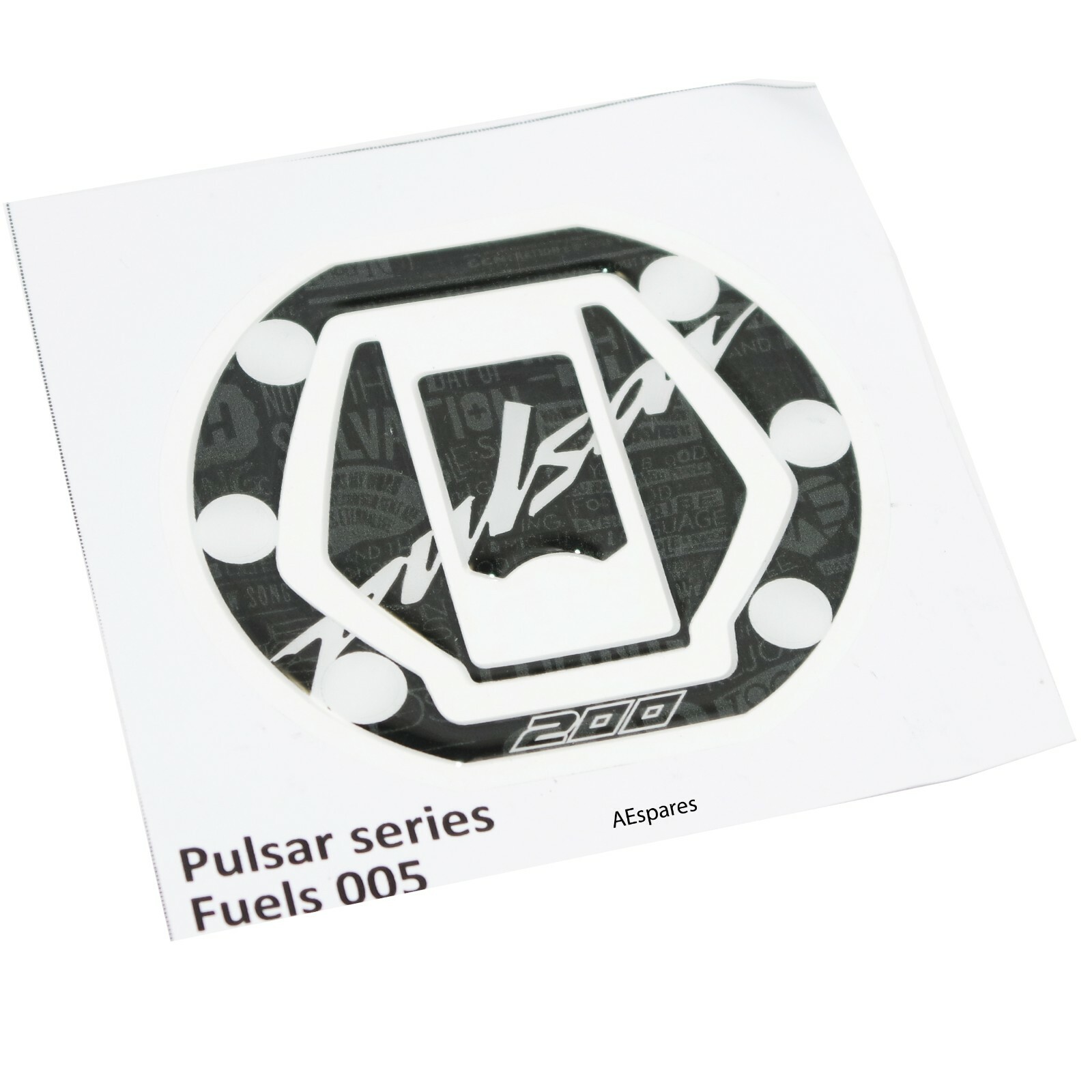 Customize Vinyl Fuel Cap Sticker Emblem Decal For Bajaj Pulsar 200cc  
