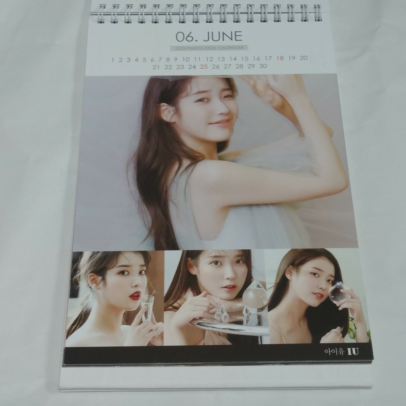 Iu Fall 2023 Calendar Iu Photo Desk Calendar 2022 2023 Calender Sticker Kpop Lee Jieun Ji Eun  White