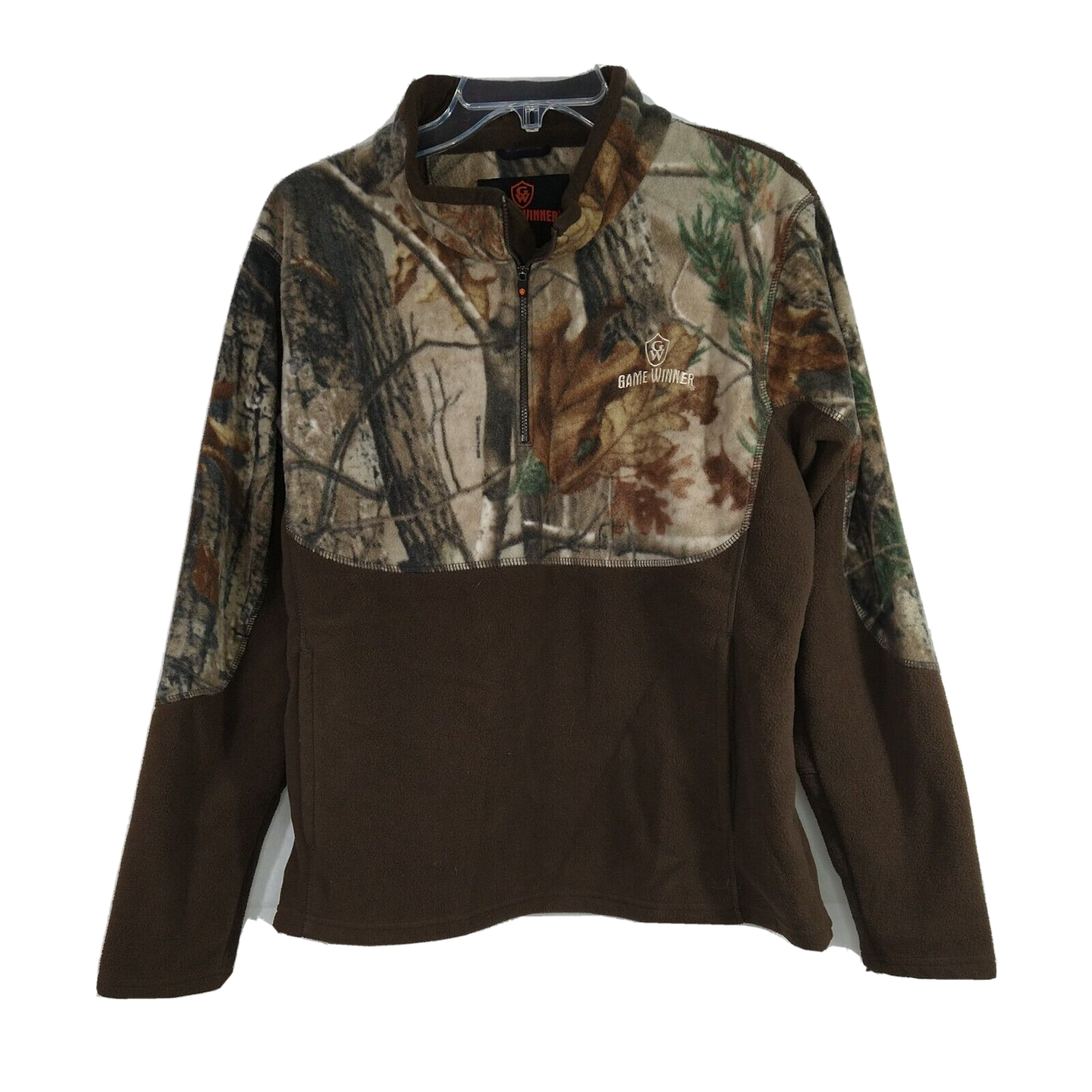 Game Winner Camo Jacket Youth Boys Girls Size XL Brown Camoufl...