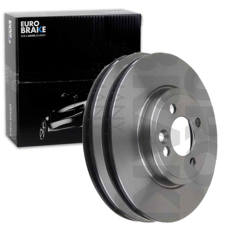 2x Eurobrake Bremsscheiben 280mm BelÜFtet Vorne Passend FÜR Mini Mini |