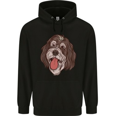 Bernedoodle Hund Herren 80% Baumwolle Kapuzen