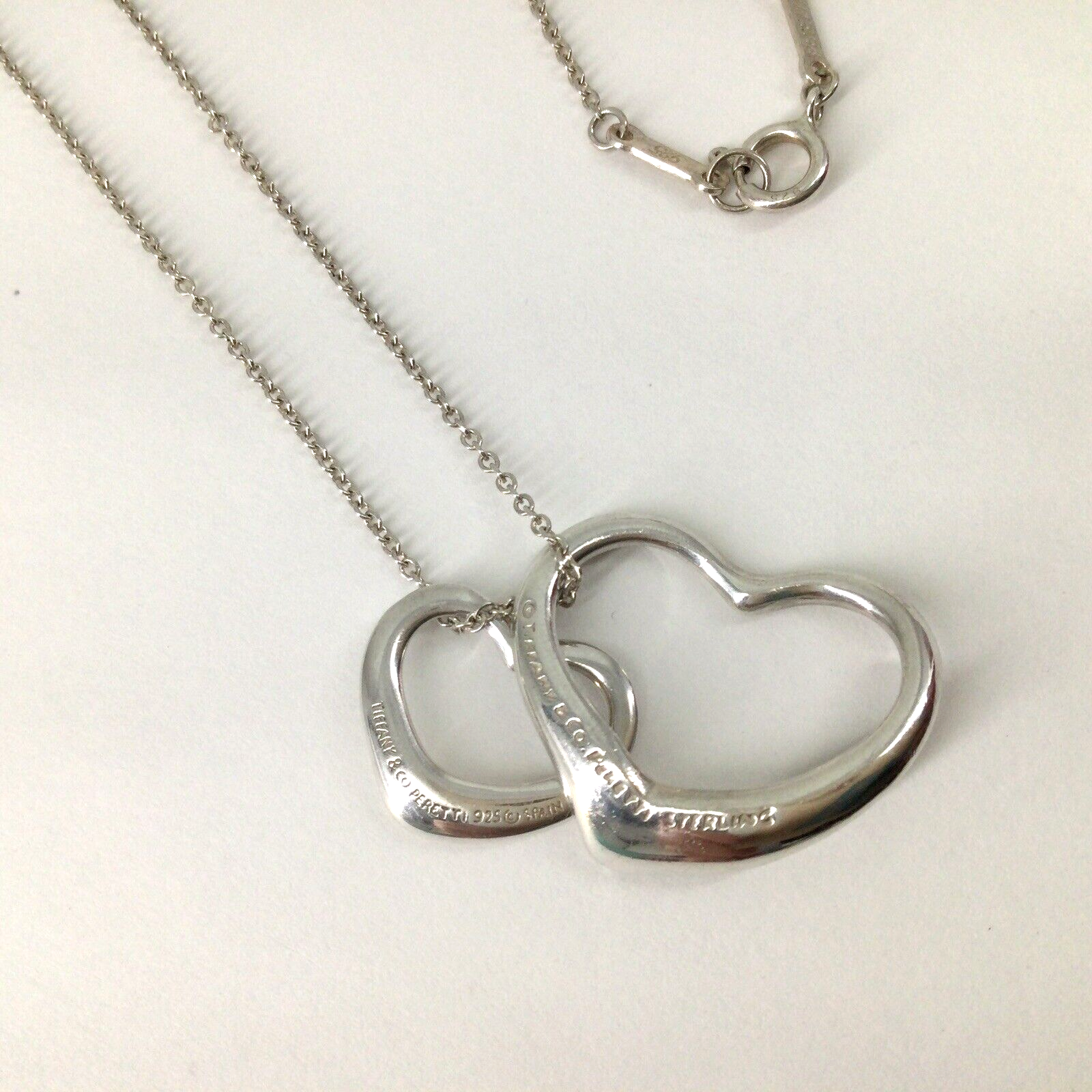 TATIANA☆[Silver925] Glow Pretzel Heart Necklace Dainty Pretzel Heart Necklace,pretty Love Knot Necklace